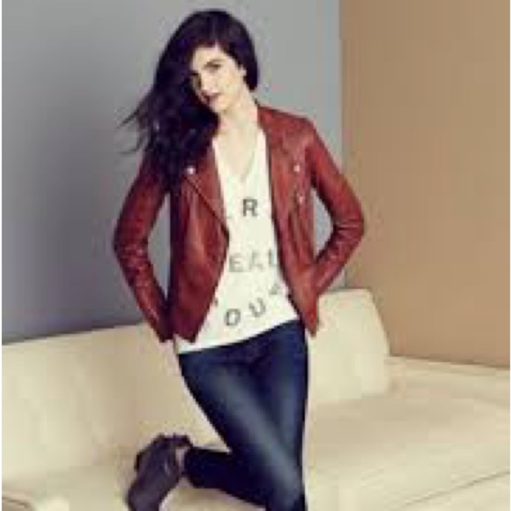 Kenna-T cognac leather jacket from Nordstrom.  Please help me find!